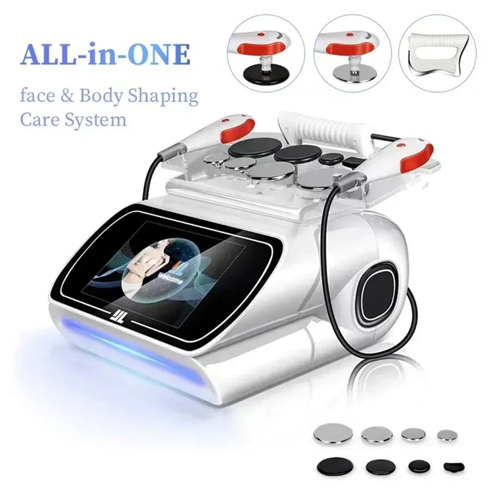 Portable 448KHZ Tecar Therapy RET CET Diathermy Body Sliming Machine Pain Relief Skin Tightening Deep Care 2024 NEW Massager