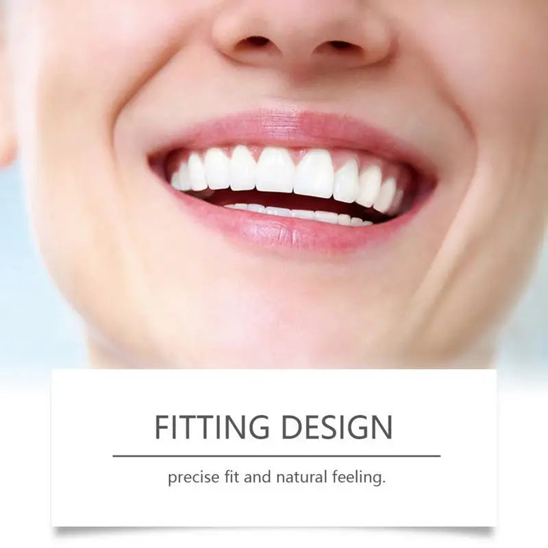 Silicone Denture Reliner Kit Soft Upper Lower Veneers Natural Smile Fake Tooth Oral Hygiene Care Cosmetic Dentures