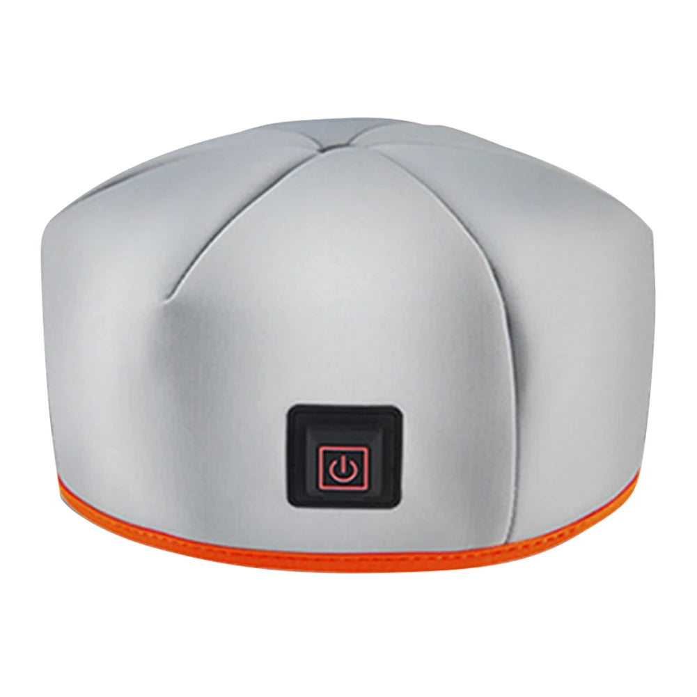 Red Light Hair Growth Cap Hair Growth Hat Rechargeable Hair Regrowth Beanie Full Scalp Cap for Hair Loss Treatments