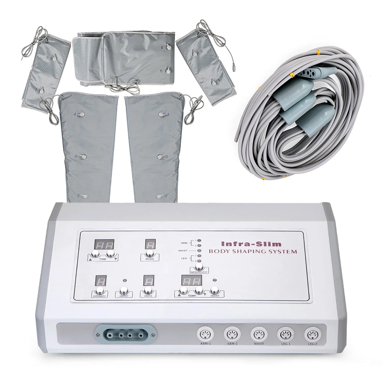 KYD-A1217 Air Pressure Massage Heating Body Slimming Leg Massager for Circulation Foot Leg Full Body