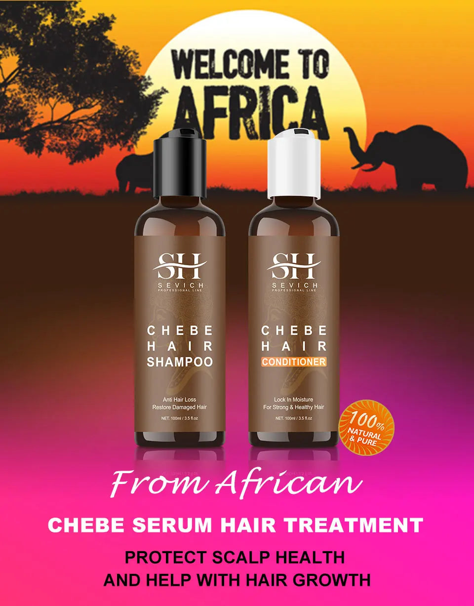 Africa Chad 100% Chebe Powder Women Traction Alopecia Treatment Oil Natural Crazy Hair Regrowth Anti Hair Break Get Rid Of Wig