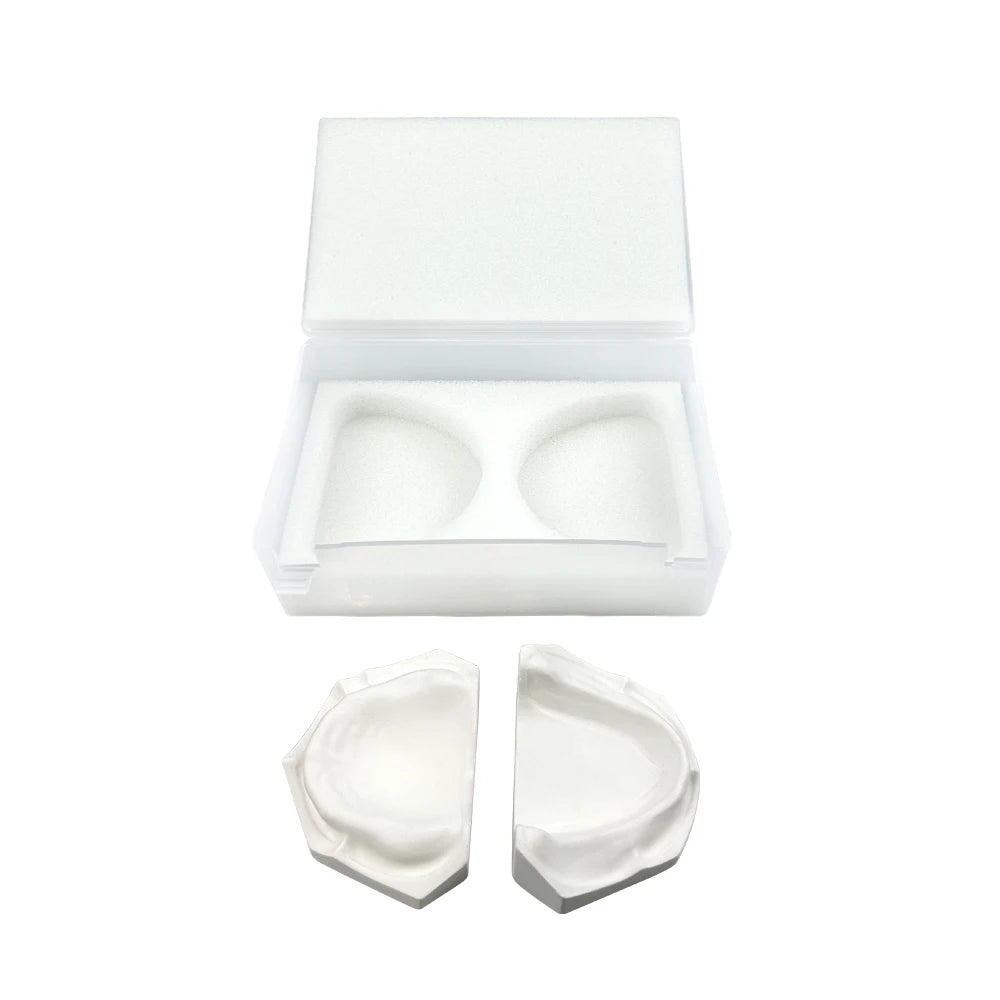 Denture Storage Boxes Dental Implant Storage Plastic Tooth Box With Foam Sponge Teeth Clinic Case Dentist Consumables
