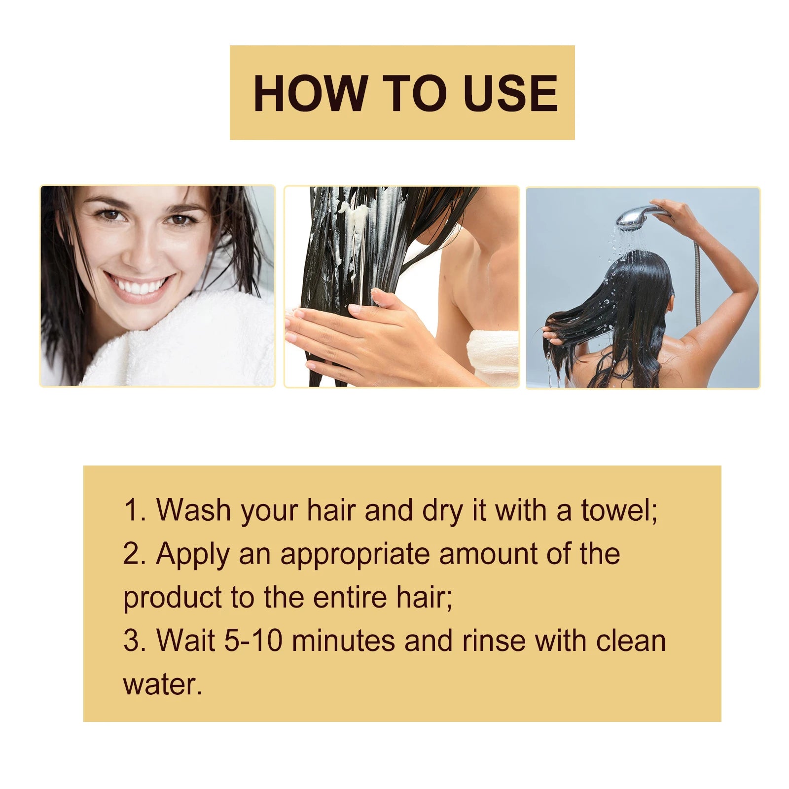 EELHOE 100G Collagen Hair Mask Professional Collagen Formula Nourishing Dry Damaged Hair Strengthening Hydration Anti Frizz