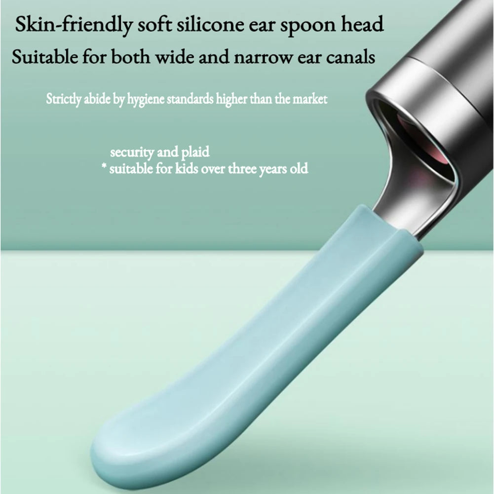Smart Visual Wax Removal Tool with Camera Otoscope Ear Cleaner Rechargeable Endoscope Earpick Health Care Set
