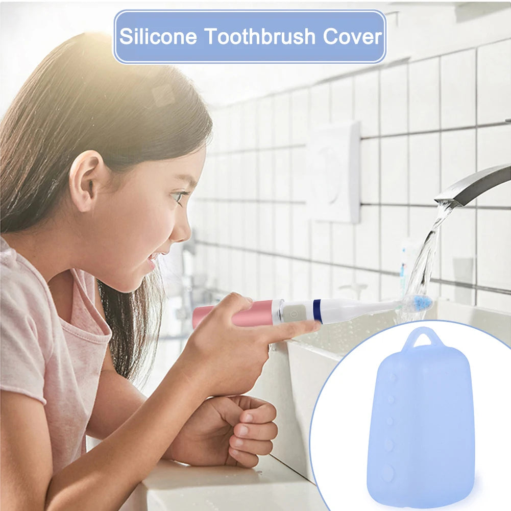 3Pcs Portable Toothbrush Cover Holder for Adults Kids Toothbrush Headgear Travel Camping Brush Cap Case Toothbrushes Protector