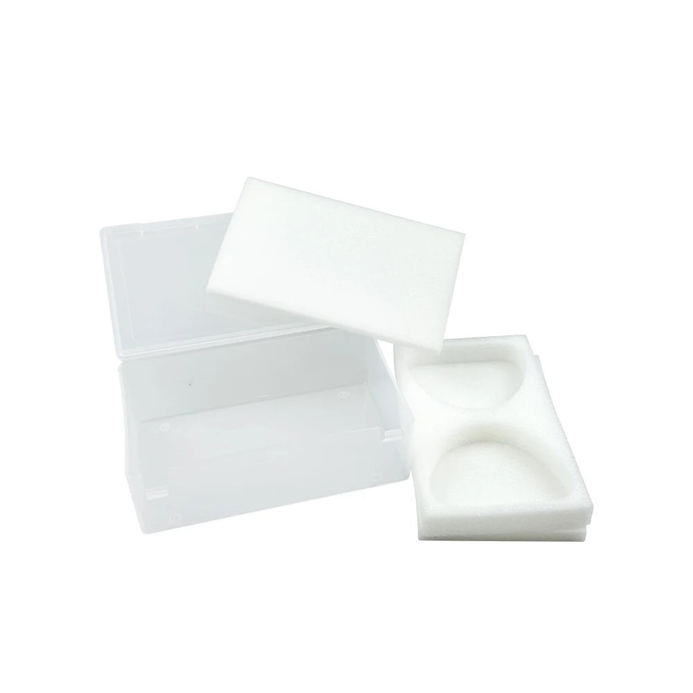 Denture Storage Boxes Dental Implant Storage Plastic Tooth Box With Foam Sponge Teeth Clinic Case Dentist Consumables