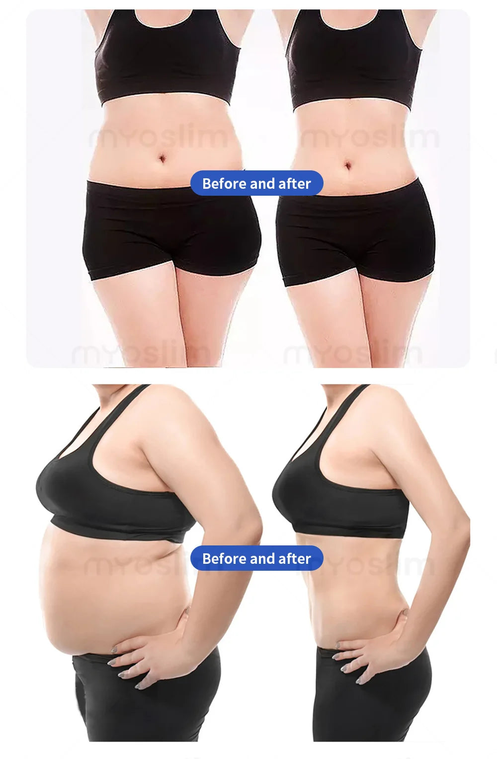 MYOSLIM Esthetician Equipment Rf 4 Handles Body Sculpt Machine Body Slimming Neo Butt Lift Body Fat Burning Massage Machine