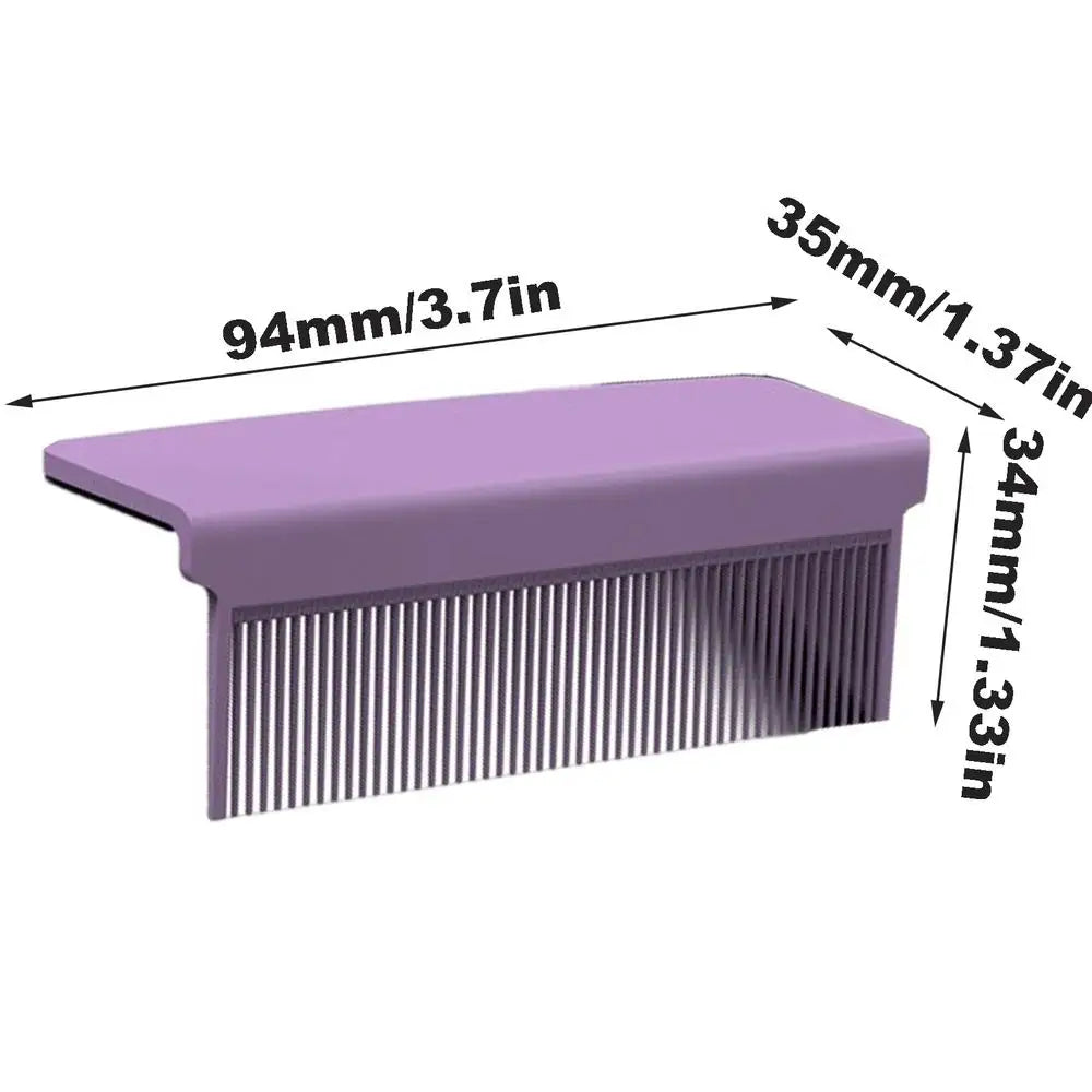 Flat Iron Comb Hair Styling Comb Splint straightening comb self-adhesive straightening and styling accessories On Hair