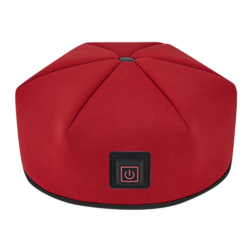 Red Light Hair Growth Cap Hair Growth Hat Rechargeable Hair Regrowth Beanie Full Scalp Cap for Hair Loss Treatments