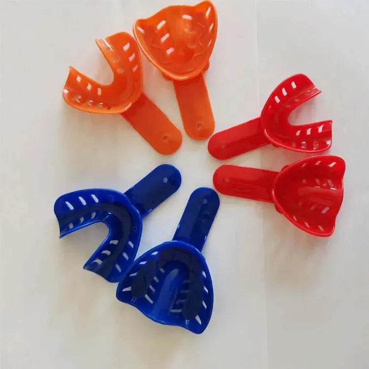 Disposable Dental Specialized Tools Dental Trays For Impressionsdental Trays Daily Care Rounded Edges For Cleaning Dental Tools