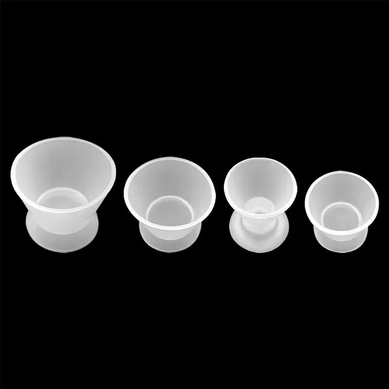4pcs Dentist Materials Silicone Mixing Bowl Use Dappen Dishes Teeth Whitening Dental Lab Odontologia Dental Tools Mixing Bowls