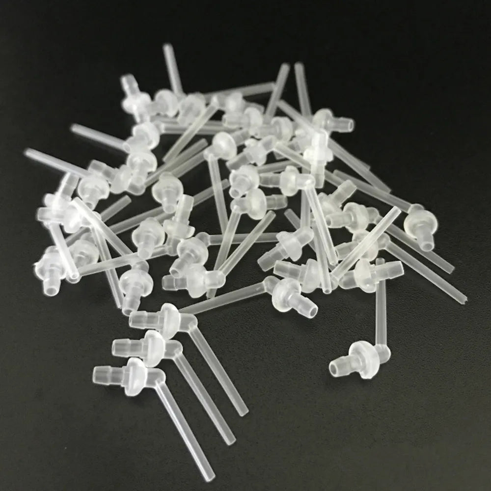 100Pcs/Bag Dental Materials Intraoral Impression Mixing Tips Nozzles Lab Denture Lab Mixer Syringe Dentistry Supplies