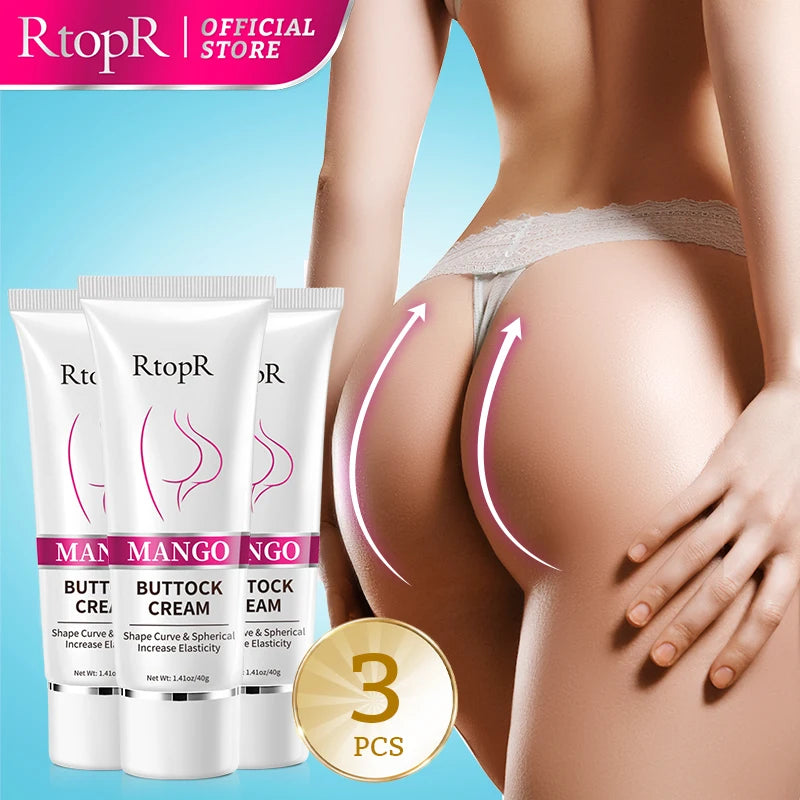 3pcs Mango Firming Buttock Enhancement Cream Buttock Serum Improves Back And Leg Pain Eliminate Printing