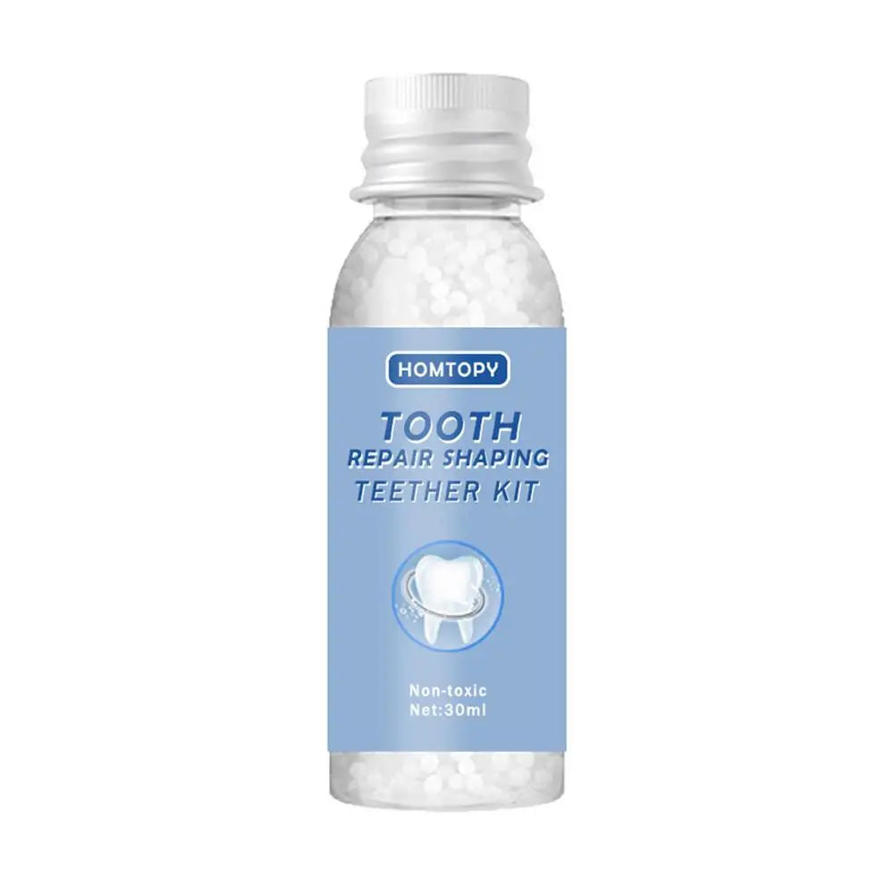 Oral Fake Teeth Filling Repair Temporary Tooth Filling Repair Kit Dentals Repair Beads Food Grade False Teeth Solid Glue