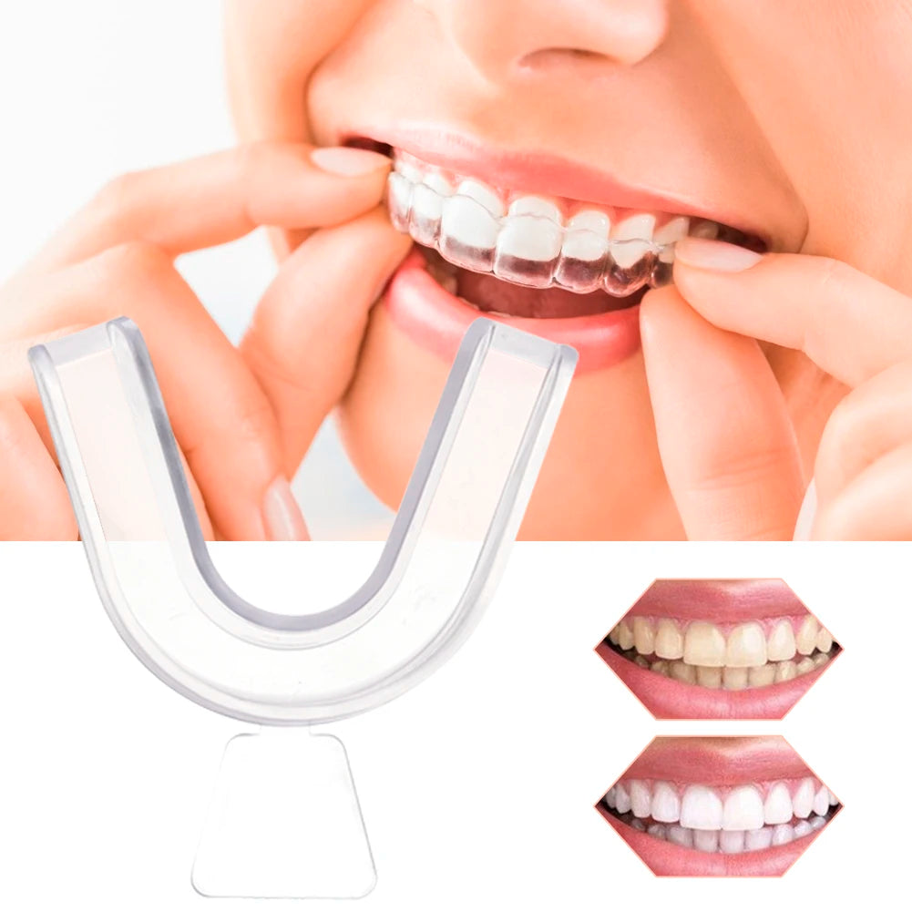 4/10PCS Thermoforming Moldable Mouth Dental Teeth Whitening Trays Bleaching Molding Trays Mouthguard Tray Dropshiping