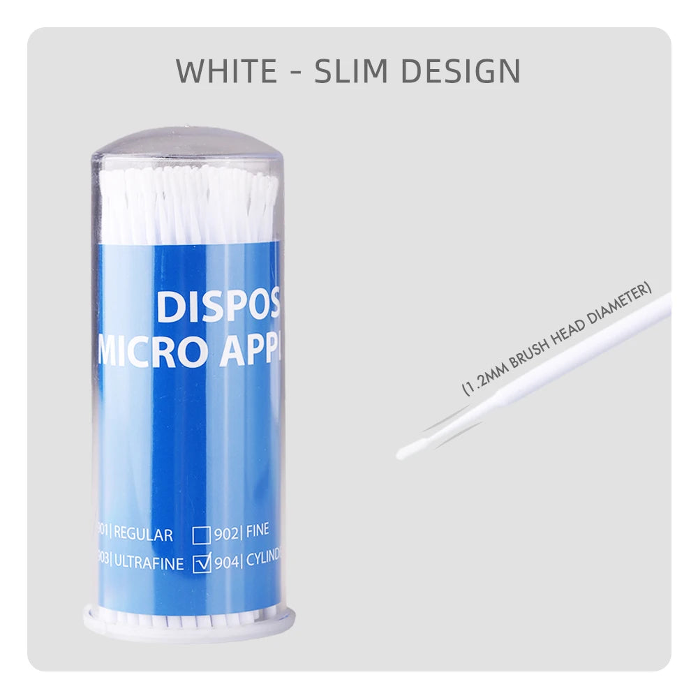 Dental Microbush Disposable Supplies Micro Brushes Applicators Teeth Oral Care Clean Odontologia Extension