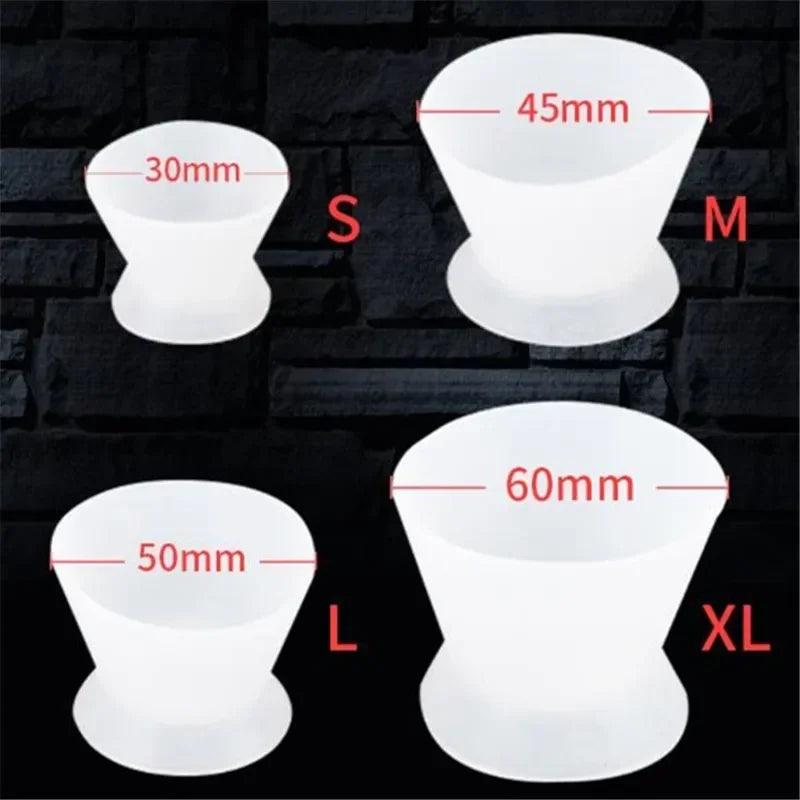 4pcs Teeth Whitening laboratory Dentist Materials Silicone Mixing Bowl Use Dappen Dishes Dental Tools Odontologia