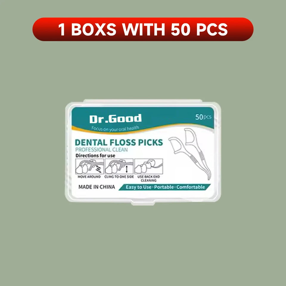 50/150/300/600/1000 PCS dental floss sticks oral care tools