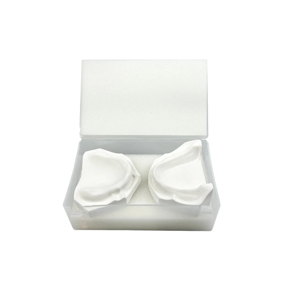 Denture Storage Boxes Dental Implant Storage Plastic Tooth Box With Foam Sponge Teeth Clinic Case Dentist Consumables