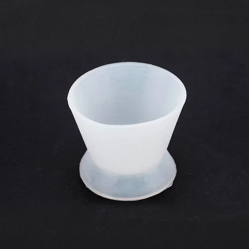 4pcs Dental Materials Silicone Mixing Bowl Use Dappen Dishes Teeth Whitening Laboratory Tools Odontologia Dentistry