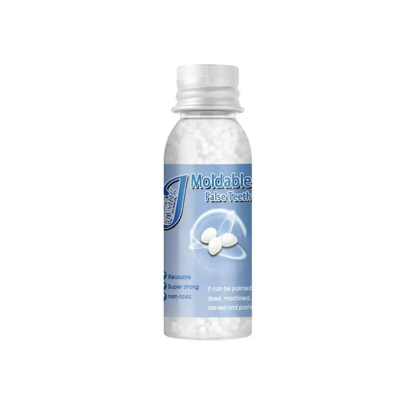 1~8PCS 30ml Resin Temporary Tooth Repair Granules Teeth Gaps Missing Broken Tooth False Teeth Filling Moldable Solid Glue