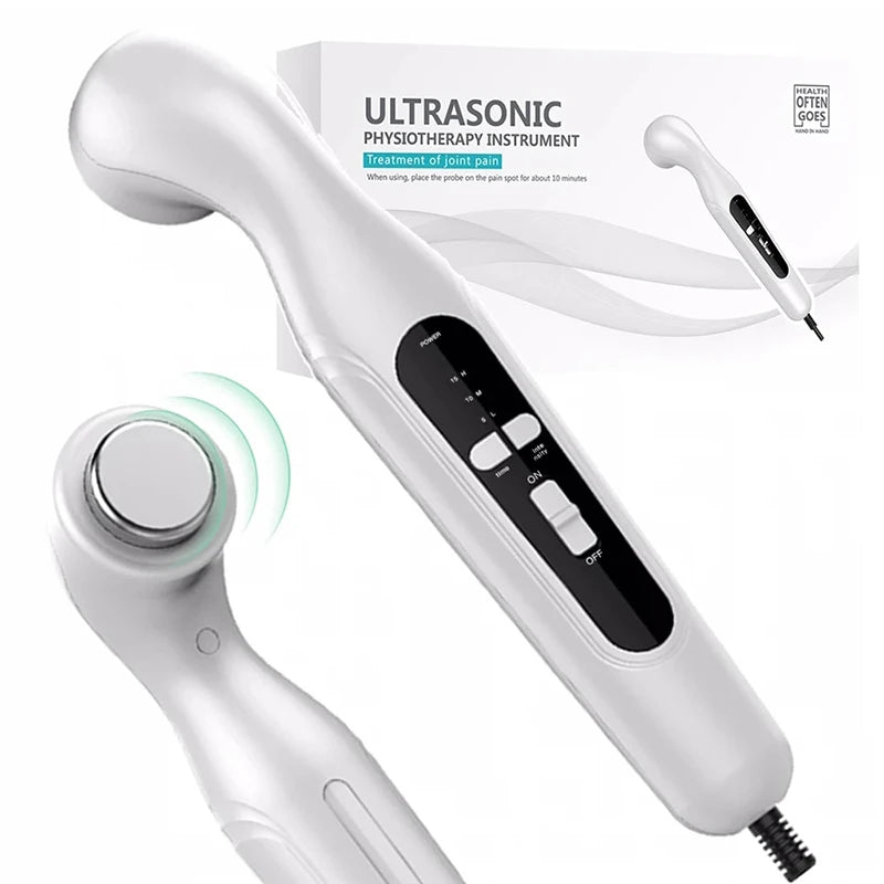 Ultrasound Physiotherapy Therapy Machine for Pain Relief & Deep Muscle Massage 1MHz Ultrasonic Physiotherapy Instrument Massager