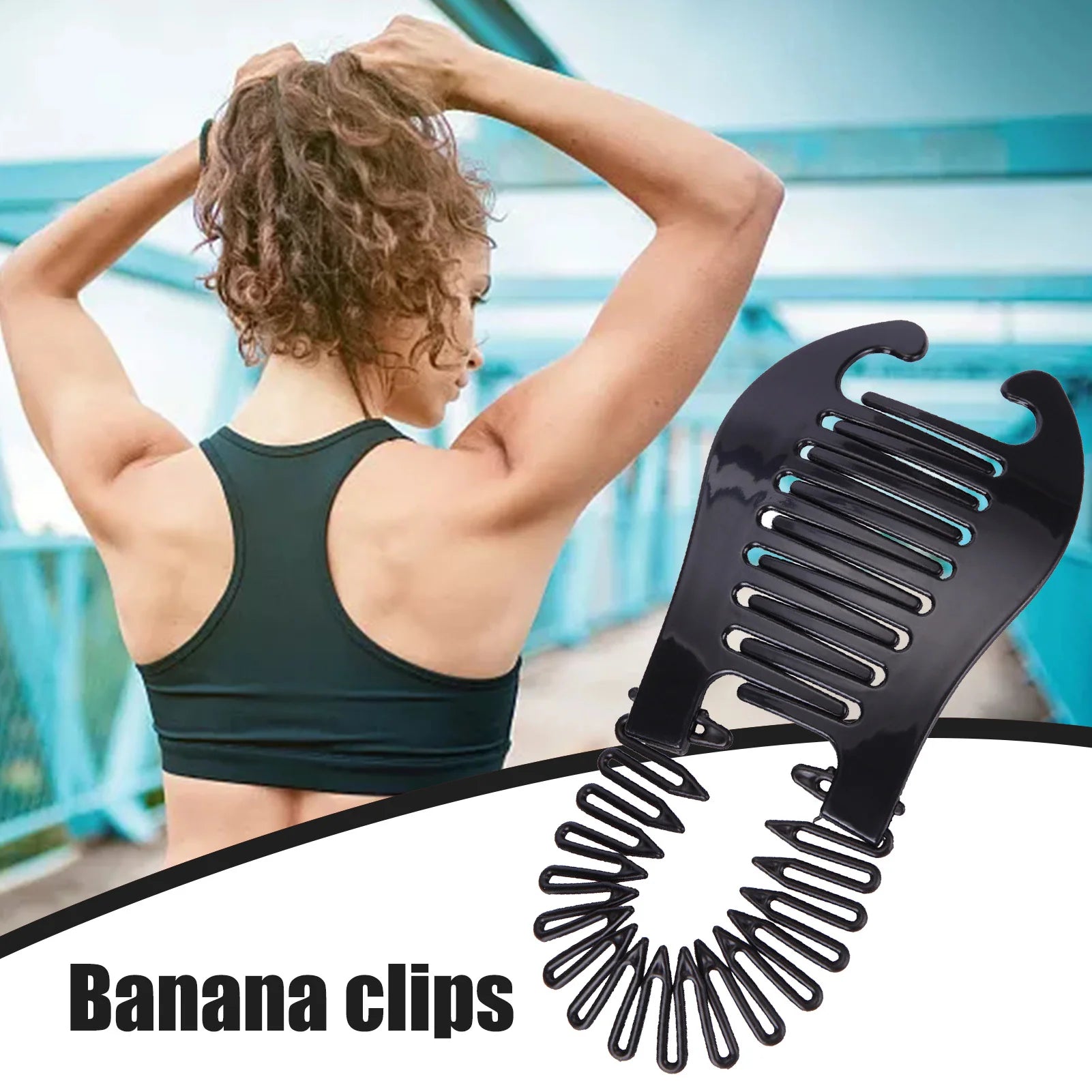 Banana Clips Hair For Thick Hair Women Hair Styling Clips For Hairdressing Ponytail Fishtail Hairpin Retro Hair Styling Clips To