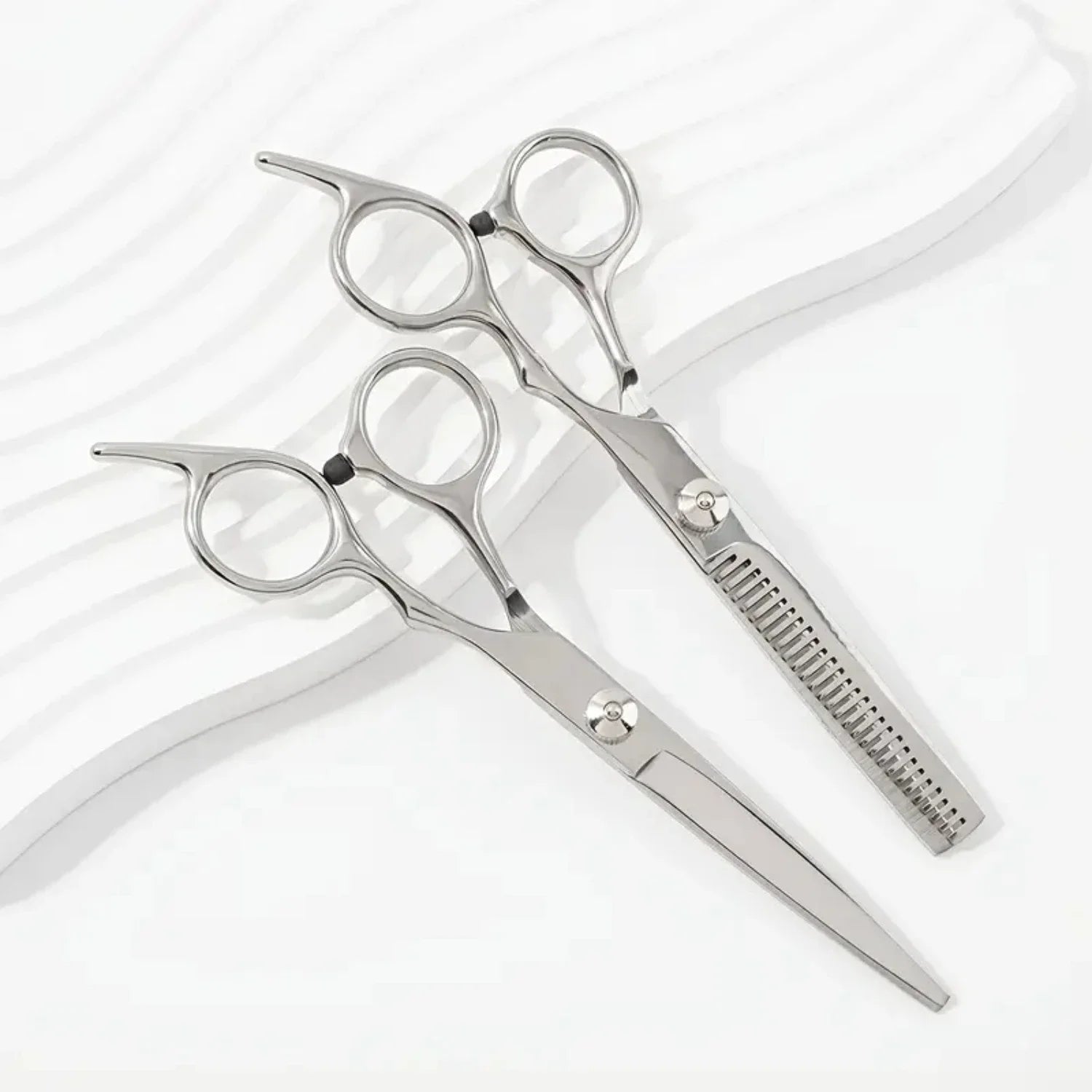 Professional Family Salon Hairdressing Scissors Barber Finger Ring Hairdressing Tool Cutting Scissors