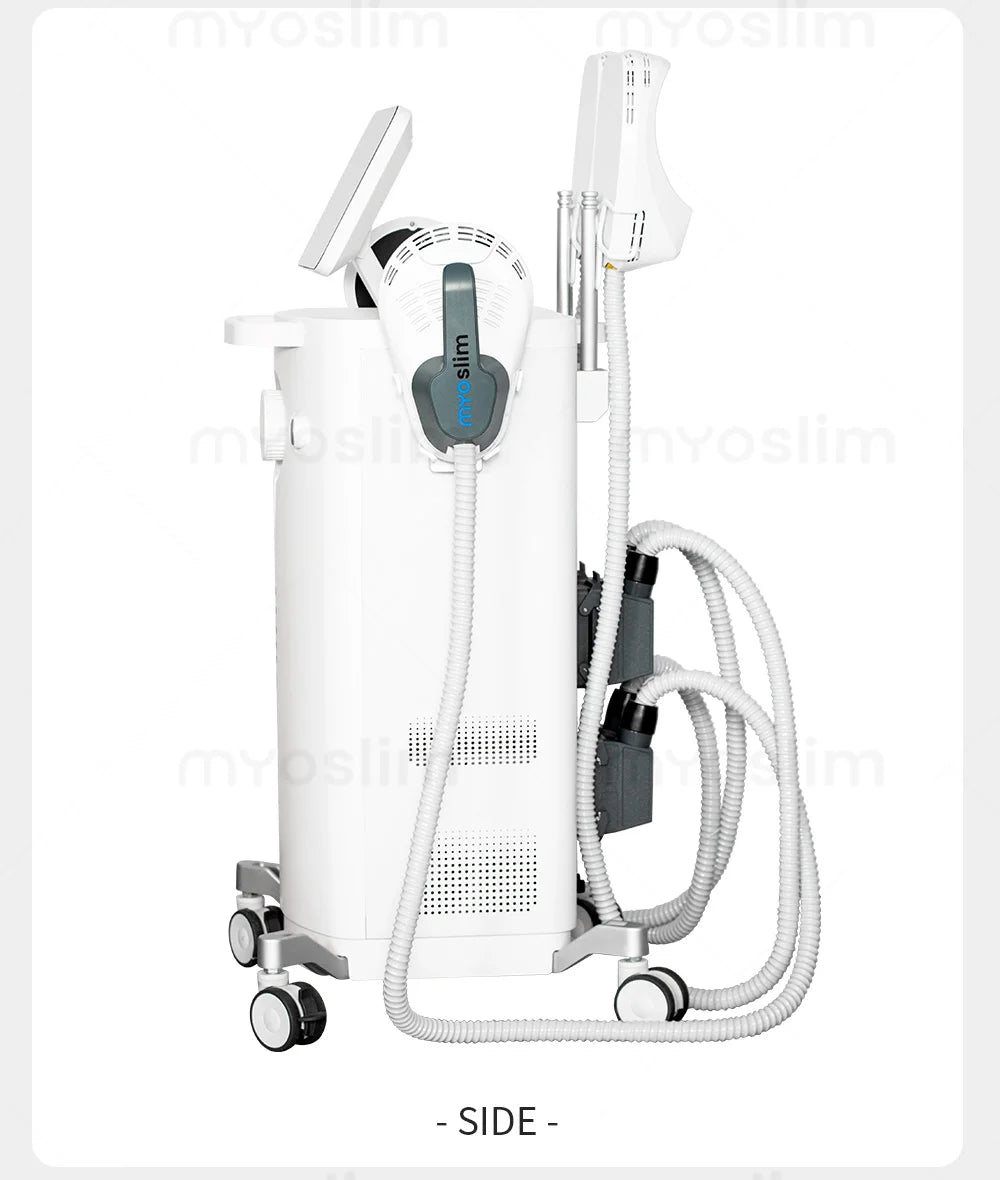 MYOSLIM Esthetician Equipment Rf 4 Handles Body Sculpt Machine Body Slimming Neo Butt Lift Body Fat Burning Massage Machine
