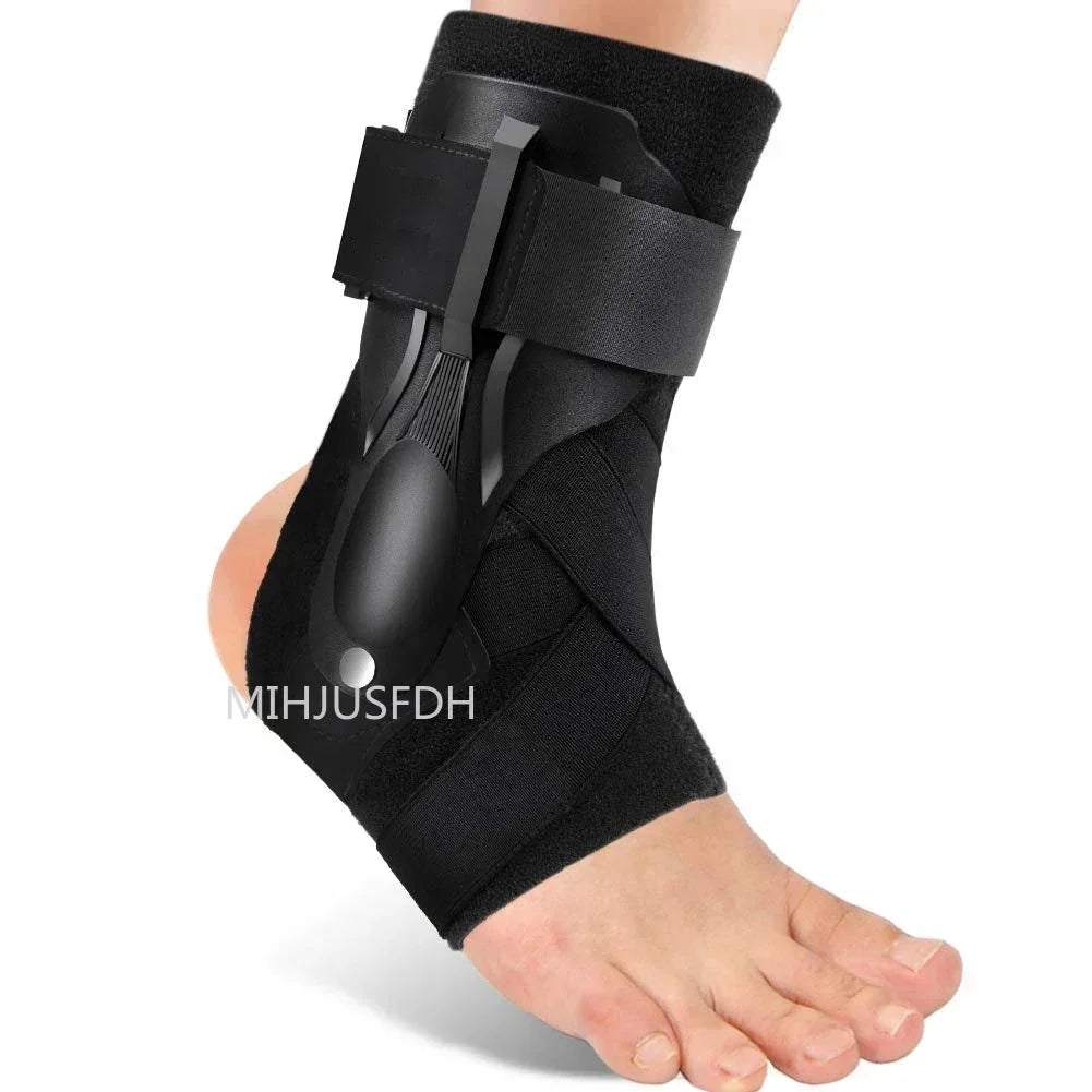 Ankle Brace for Sprained Ankle Support with Side Stabilizers for Men Women Ankle Splint Stabilizer Recovery Tendonitis