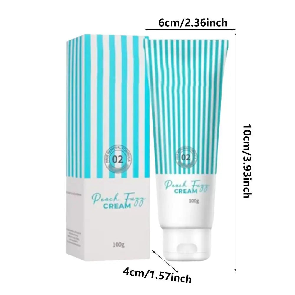 Lip Hair Removal Cream Hair Removal Cream For Face Fuzz Hair Remover Cream Upper Hair Removal Fuzz Remover For Facial 100g