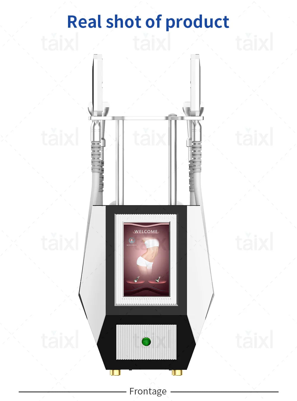 Portable non-invasive cold and heat therapy machine EMS facial beauty machine for facial lifting and body slimming