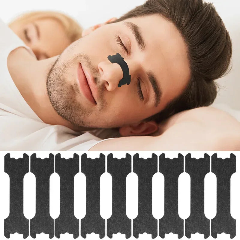 90/60/30Pcs Anti Snoring Nasal Strips Good Way Help Breathing Reduce Snore Nose Patch Better Sleep Easier Breath Aid Decive