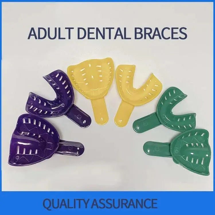 Disposable Dental Specialized Tools Dental Trays For Impressionsdental Trays Daily Care Rounded Edges For Cleaning Dental Tools