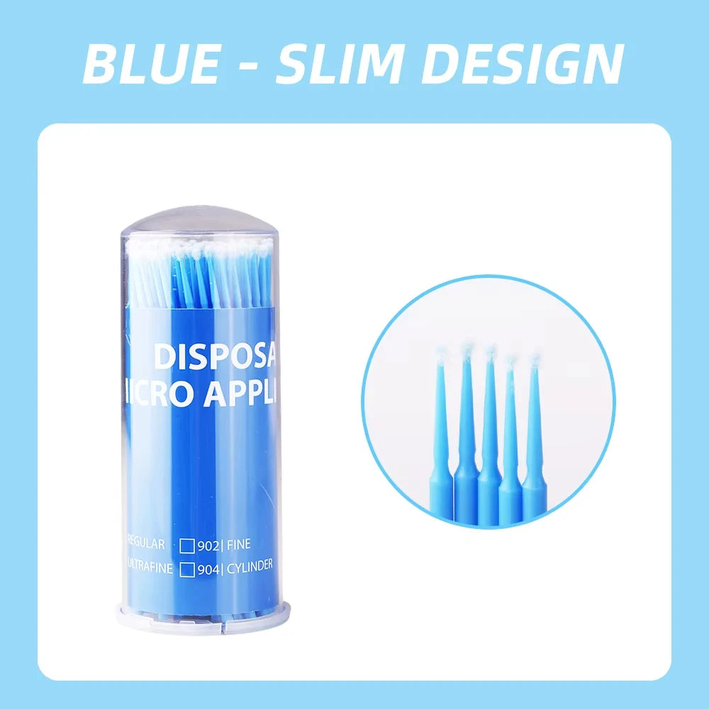 Dental Micro Applicators Cotton Swab Stick Mascara Wands Disposable Micro Brush Teeth Oral Materials Dentistry Dentist Supplies