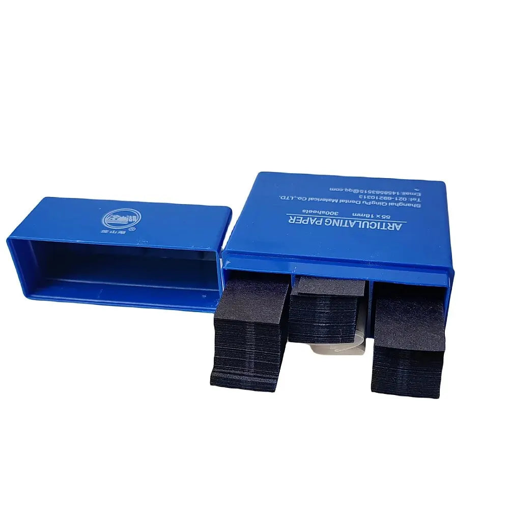300Sheets/Box Dental Articulating Paper Double-sided Bite Strips Tooth Whitening Articulation Paper Dentistry Materials
