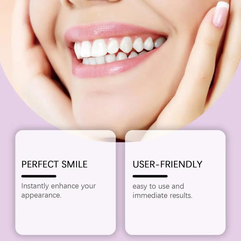 Silicone Denture Reliner Kit Soft Upper Lower Veneers Natural Smile Fake Tooth Oral Hygiene Care Cosmetic Dentures
