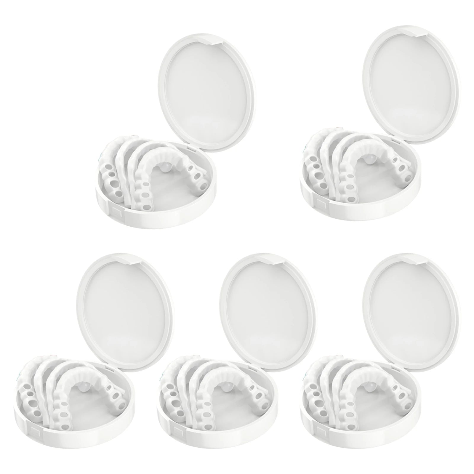 Perfect Fit Teeth Whitening Fake Tooth Cover Snap on Silicone Smile Veneers Teeth Flexibles Fake Teeth Dental Whitening Devices