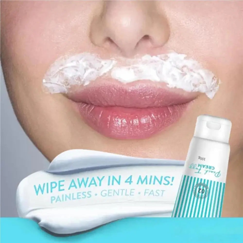 Lip Hair Removal Cream Hair Removal Cream For Face Fuzz Hair Remover Cream Upper Hair Removal Fuzz Remover For Facial 100g