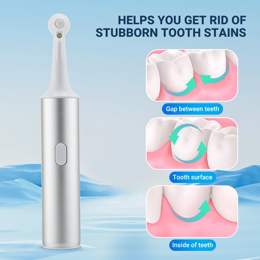 Electric Dental Teeth Polisher Teeth Cleaner Oral Calculus Cleaning Tool Stain Plaque Remover Tartar Teeth Whitening Kits