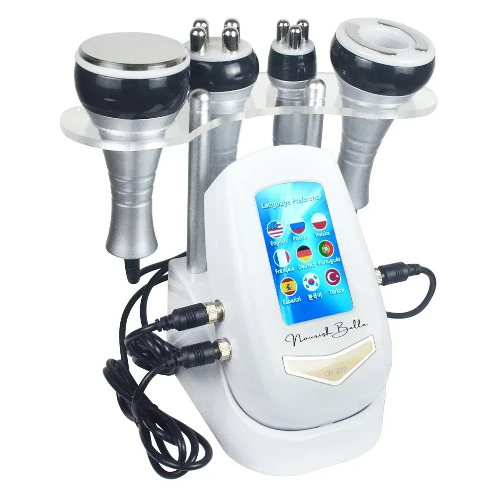 Body Slimming 40K 4 IN 1 Cavitation Ultrasonic Weight Loss Skin Rejuvenation Beauty Machine Multipolar Skin Tighten Anti-wrinkle