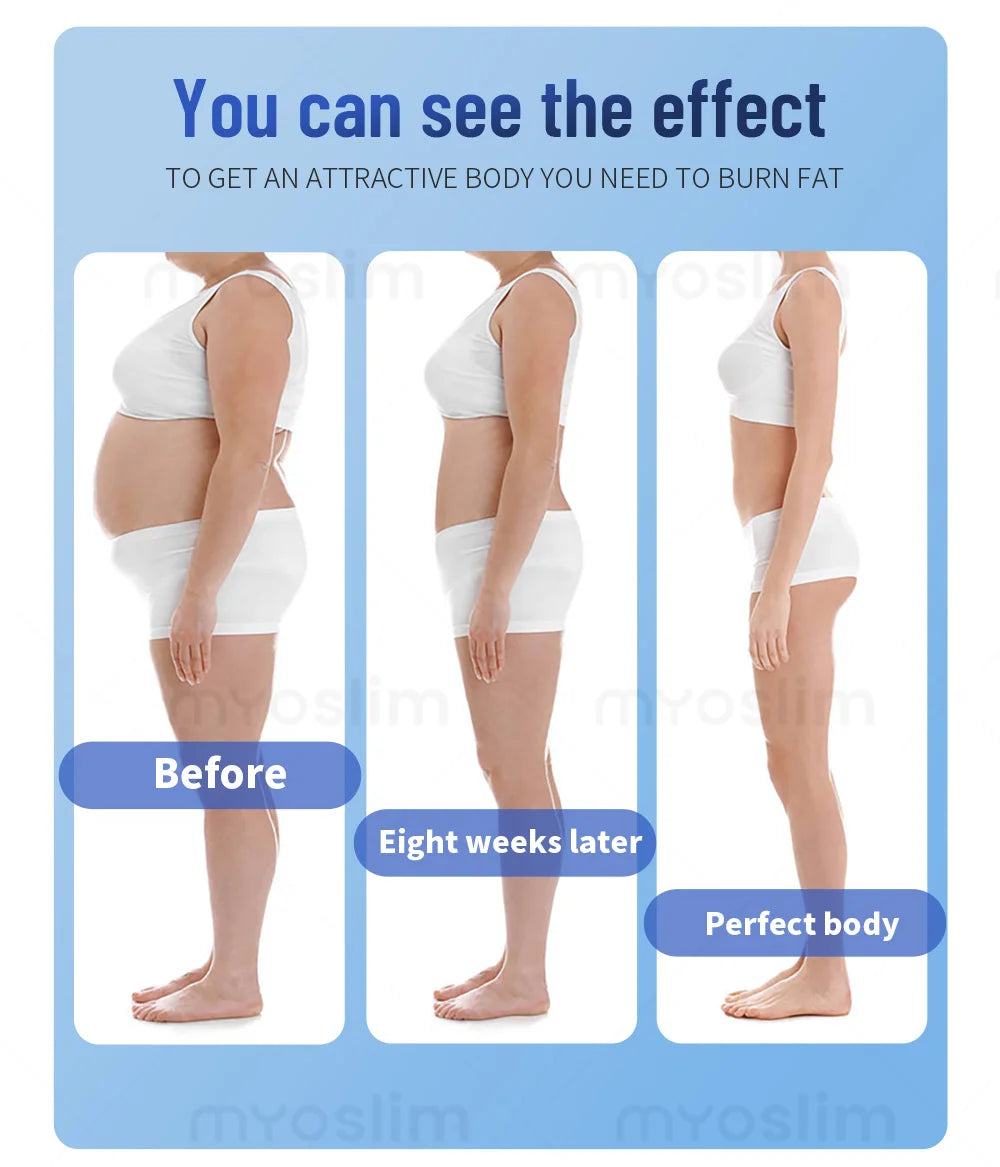 MYOSLIM Esthetician Equipment Rf 4 Handles Body Sculpt Machine Body Slimming Neo Butt Lift Body Fat Burning Massage Machine