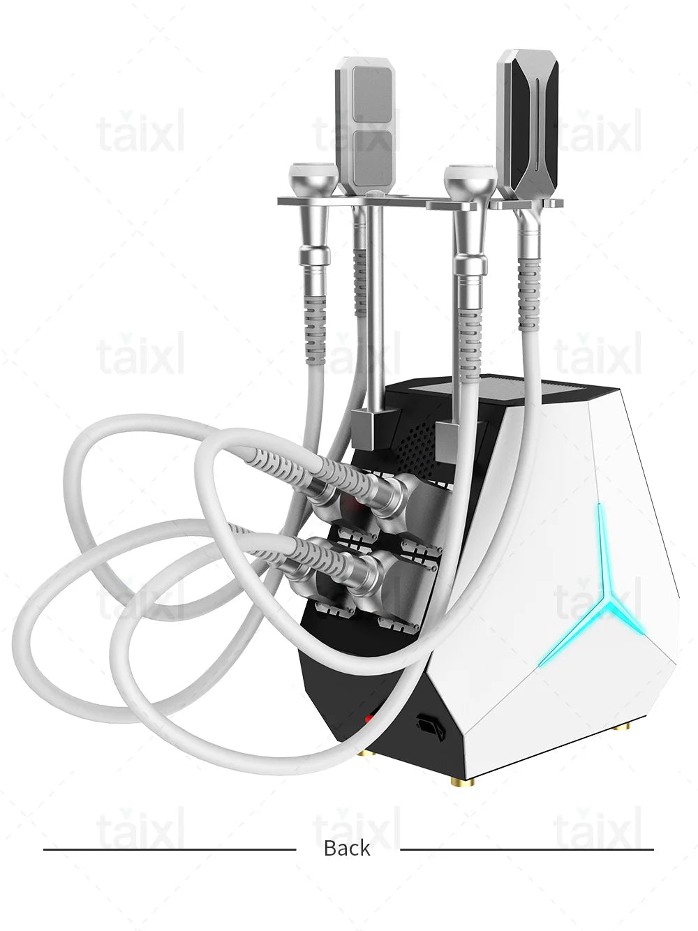 Portable non-invasive cold and heat therapy machine EMS facial beauty machine for facial lifting and body slimming