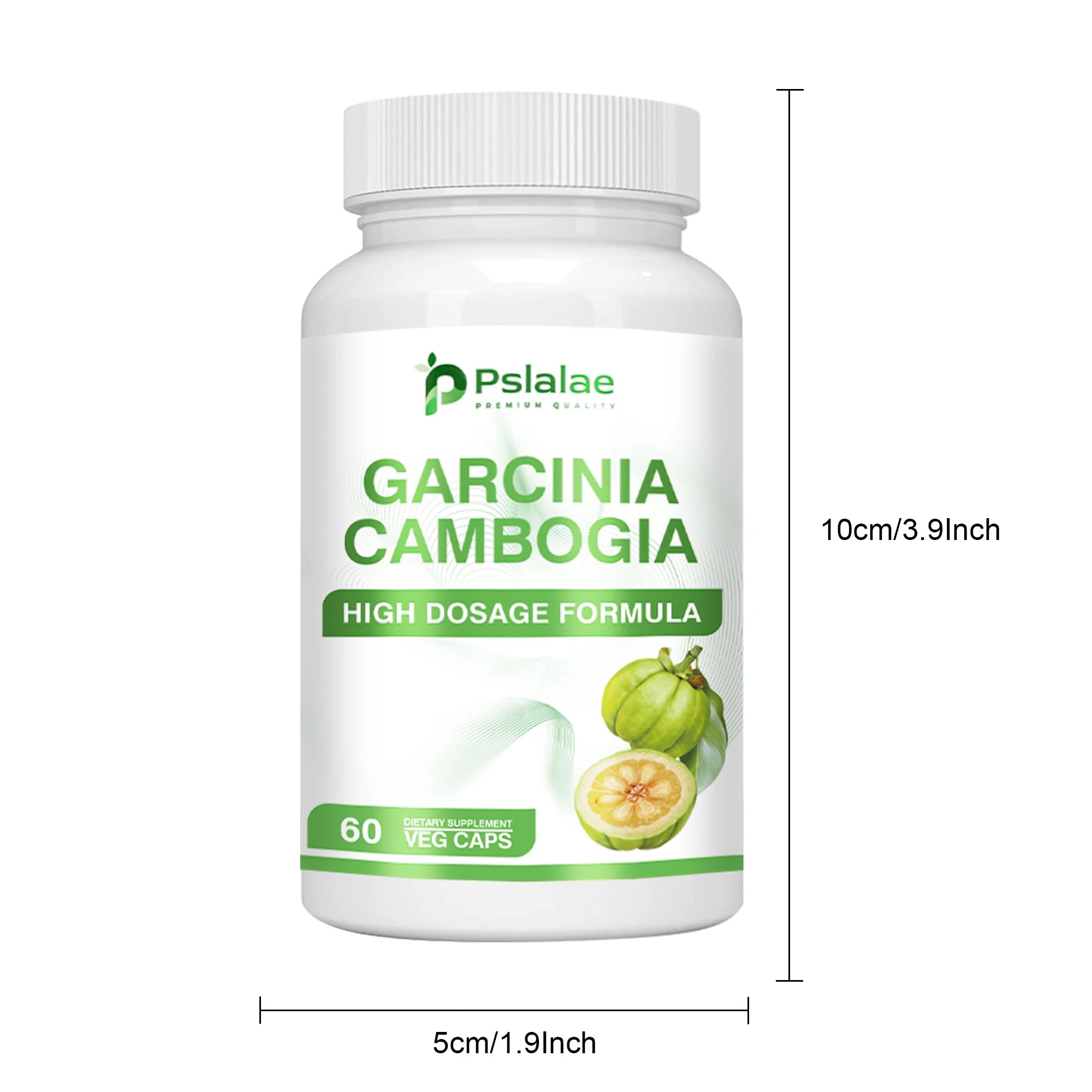 Garcinia Cambogia - Fat Burner, Cellulite, Weight Management, Appetite Suppressant - 60 Capsules