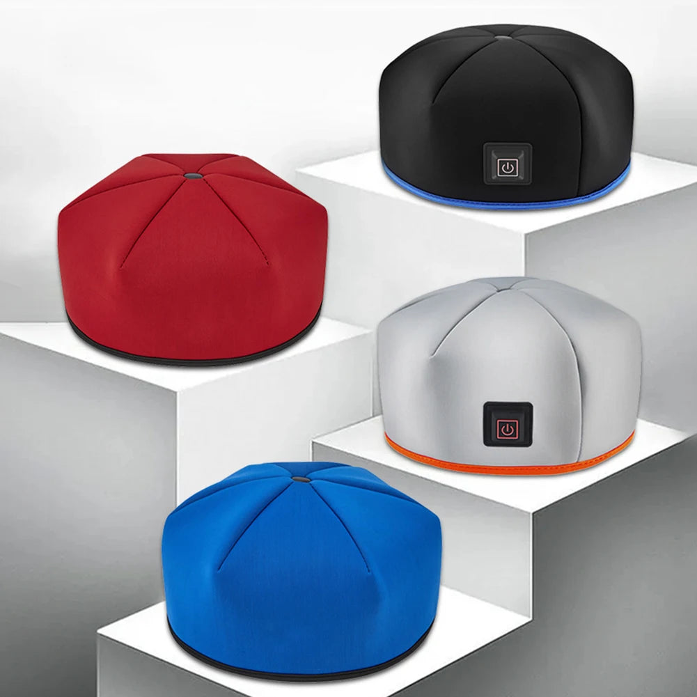 Red Light Hair Growth Cap Hair Growth Hat Rechargeable Hair Regrowth Beanie Full Scalp Cap for Hair Loss Treatments