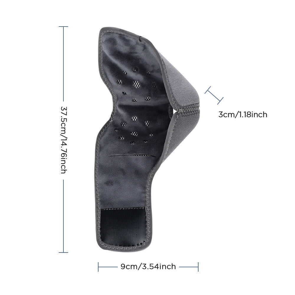Electric Foot Heat Massager Hot Compresses Vibration Massager Breathable Material Foot and Ankle Joint Hot Compress Protection