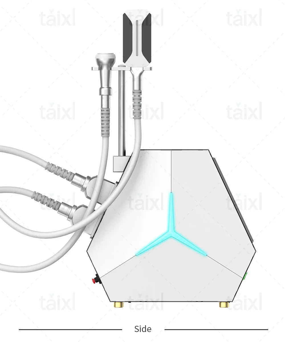 Portable non-invasive cold and heat therapy machine EMS facial beauty machine for facial lifting and body slimming