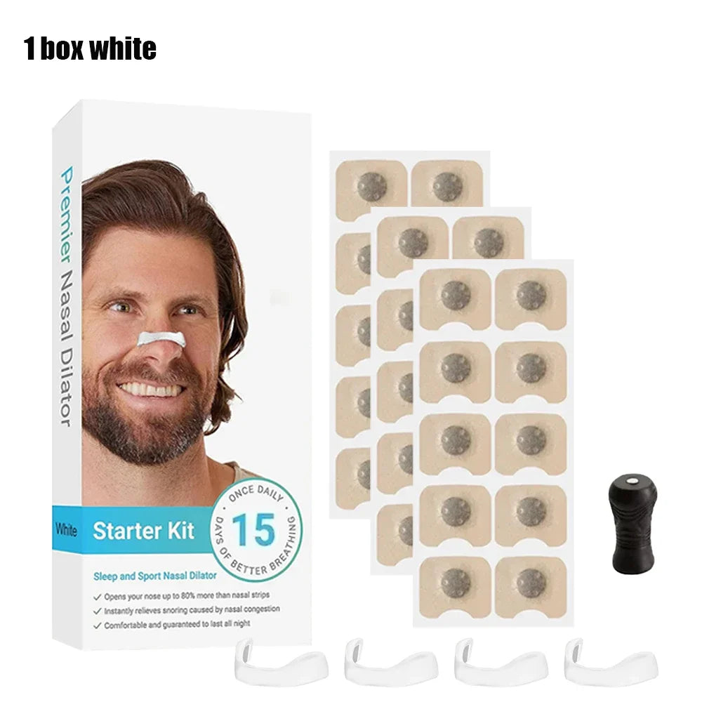Nasal Breathing Dilators Magnetic Nasal Strips Increase Air Intake Improve Sleep Quality Reduce Snoring