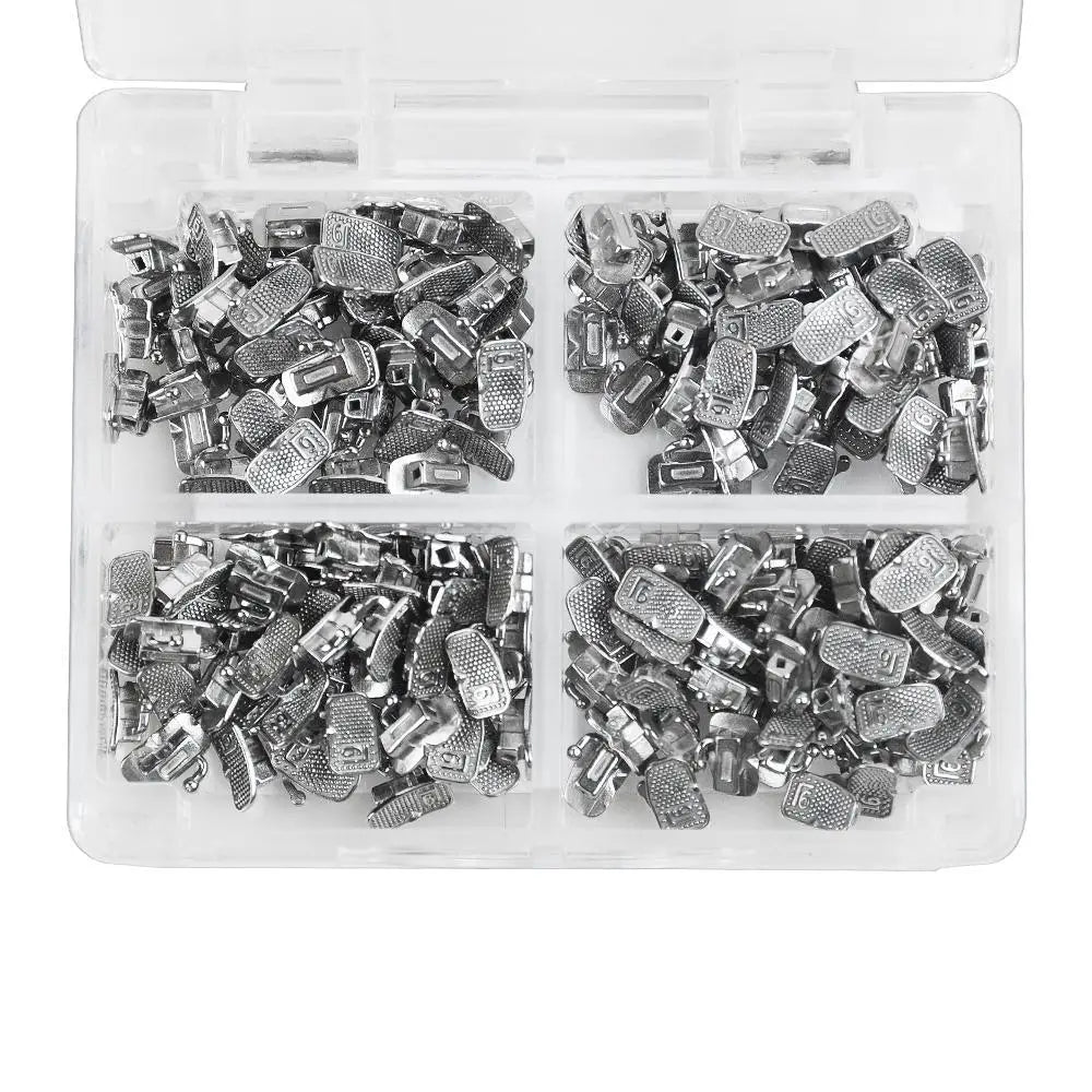 Transform Your Smile with 80 Dental Buccal Tubes, Orthodontic Bondable Non-Convertible Single Tube 20Kit/First Molar Roth 022