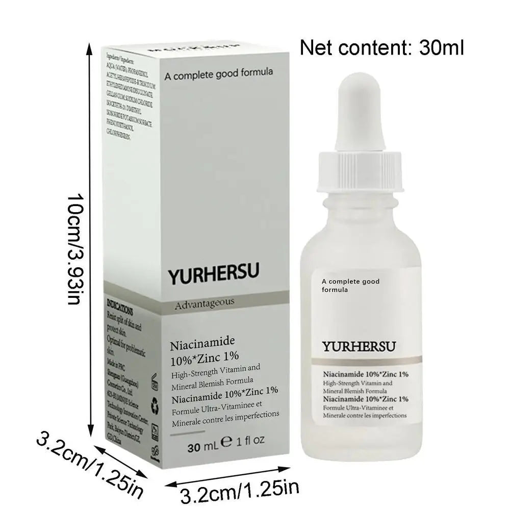 30ml Niacinamide Essence Niacinamide 10% Zinc 1% Moisturizing Brightening Facial Essence Skin Rejuvenating Firming Moisturizer